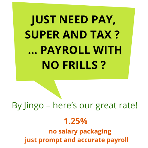 PayrollPrompt, flexible & friendly – accurate payroll for IT contractors


After more than 20 years delivering quality payroll, By Jingo Business Services (BJBS) has grown to become one of Canberra’s premier IT contractor payroll providers. 


We are friendly, flexible and approachable and encourage you to services we offer, how we can best meet your requirements and answer any queries you may have.  

 If you are keen to join our happy group, 